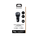 Double Chargeur voiture USB A+C 32W (12+20W) Power Delivery Noir Bigben