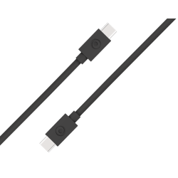 Câble USB C/USB C 1,2m 3A Noir Bigben