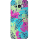 Coque pour Galaxy S8 - Soft touch tropicale