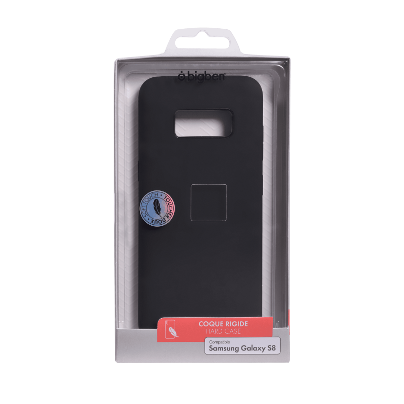 Coque pour Galaxy S8 - Soft touch noire