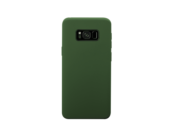 Coque rigide finition soft touch pour Samsung Galaxy S8 - Verte
