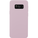 Coque rigide finition soft touch pour Samsung Galaxy S8 - Rose