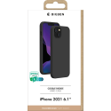 Coque iPhone 13 Silicone SoftTouch Noire Bigben