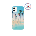 Coque Résine iPhone XR / 11 Palmiers - Fabriquée en France Bigben