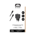 Chargeur maison 25W Power Delivery + Câble USB C/USB C Noir Bigben