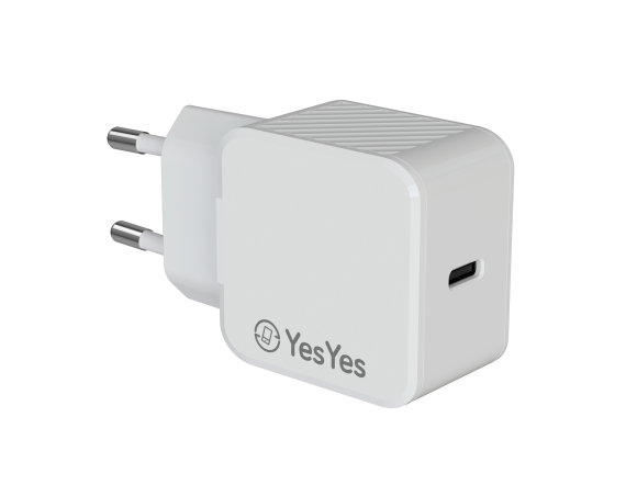 Chargeur maison 20W Power Delivery Blanc Bigben