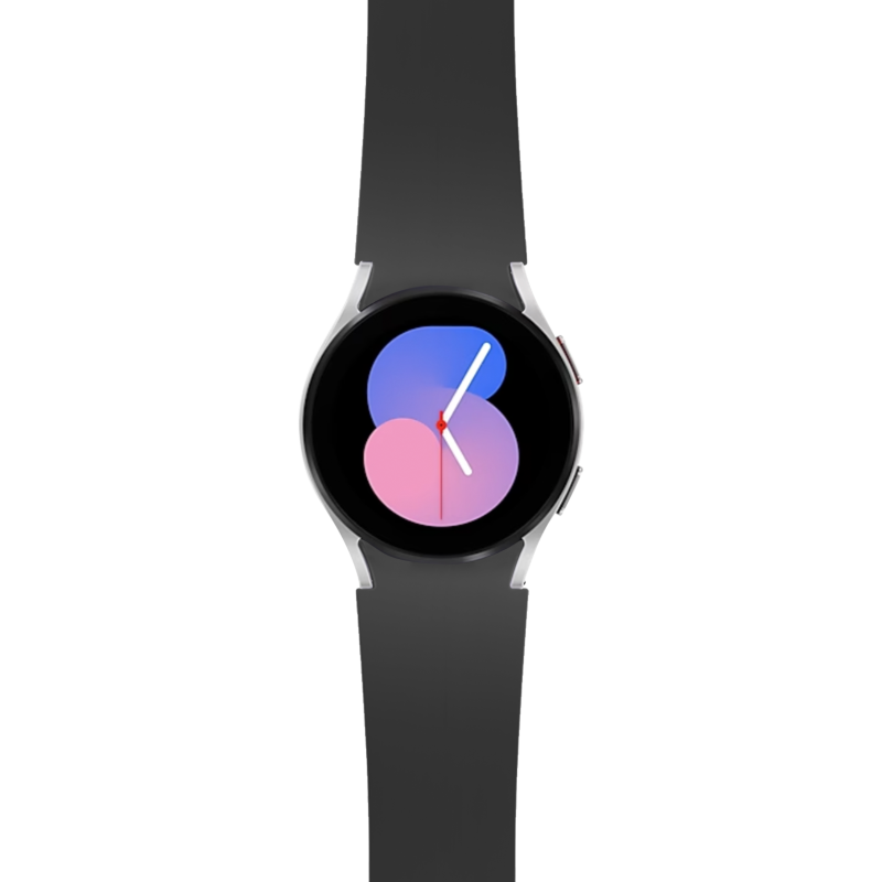 Bracelet en silicone noir pour Samsung Galaxy Watch 4, 5 et 6 - Bigben