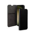 Etui Folio Wallet Samsung Galaxy S24+ Support vidéo Noir - 65% Plastique recyclé Certifié GRS Bigben