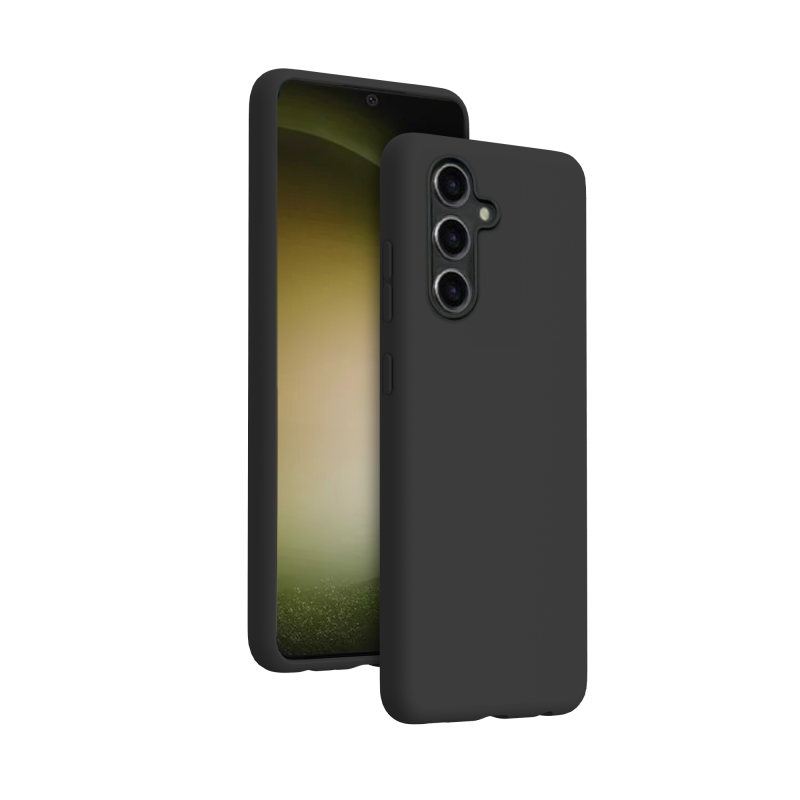 Coque Silicone SoftTouch Noire pour Samsung Galaxy S24+ Bigben