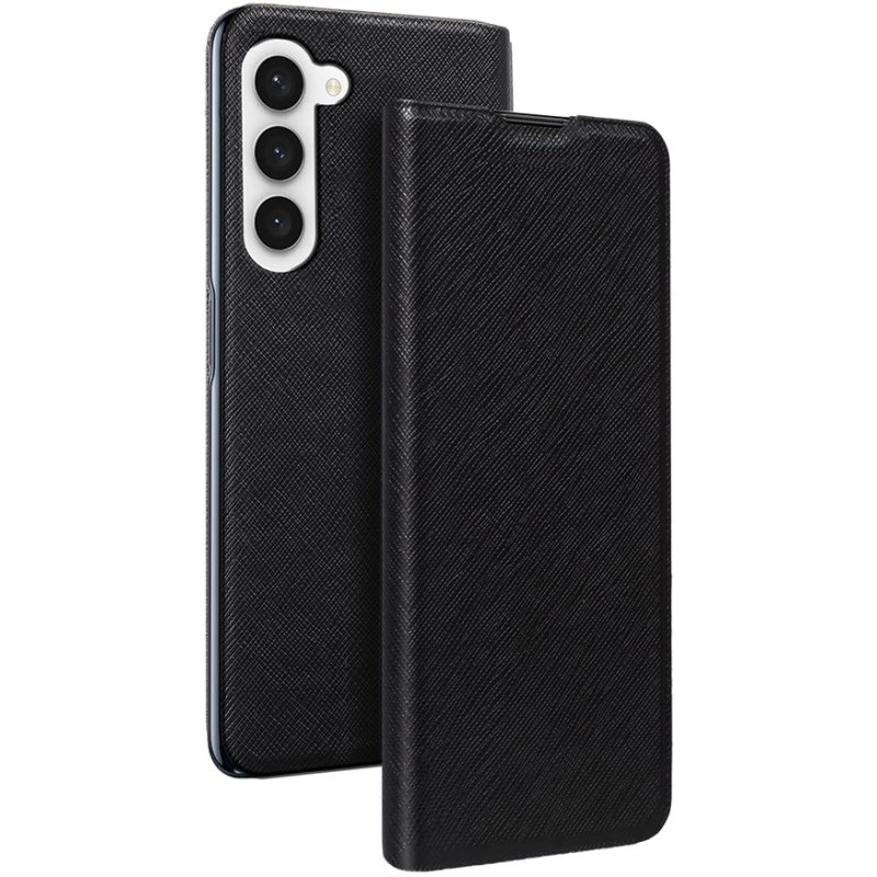 Etui Folio Samsung Galaxy S23 FE Noir - Porte-carte intégré Bigben
