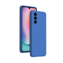 Coque Silicone SoftTouch Bleue pour Samsung Galaxy A25 Bigben