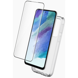 Pack Samsung Galaxy S23 FE Coque Transparente + Verre trempé + SmartFrame? Bigben