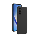 Coque Silicone SoftTouch Noire pour Samsung Galaxy A35 Bigben