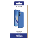 Coque Silicone SoftTouch Bleue pour Samsung Galaxy A35 Bigben