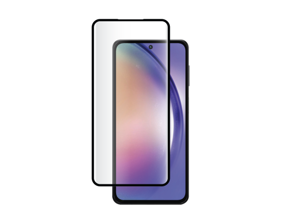 Protège écran 2.5D en Verre trempé pour Samsung Galaxy A55 + SmartFrame™ Bigben