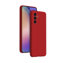 Coque Silicone SoftTouch Rouge pour Samsung Galaxy A55 Bigben