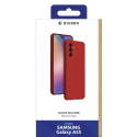 Coque Silicone SoftTouch Rouge pour Samsung Galaxy A55 Bigben