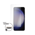 Protège écran Samsung Galaxy S24/ Galaxy S25 2.5D Verre trempé + SmartFrame™ - Certifié GRS