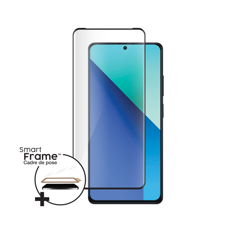 Protège écran 2.5D en Verre trempé pour Xiaomi Redmi Note 13 4G + SmartFrame? Bigben