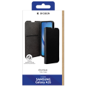 Etui Folio Wallet Samsung Galaxy A35 Support vidéo Noir - 65% Plastique recyclé Certifié GRS Bigben