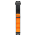 Bracelet boucle alpine orange et noir pour Samsung Galaxy Watch 4, 5 et 6 - Bigben