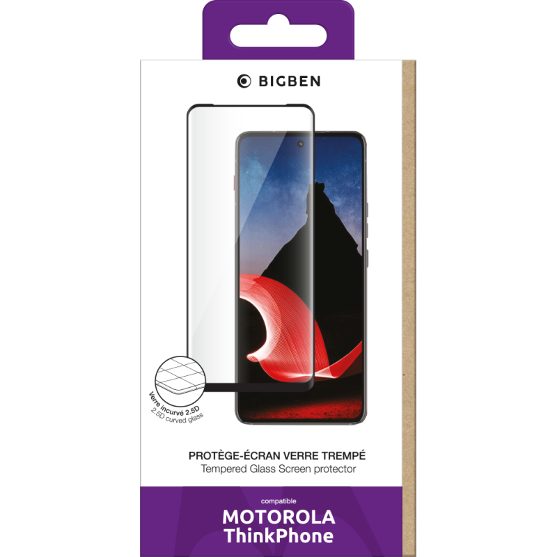 Protège écran 2.5D Motorola Motorola ThinkPhone Bigben