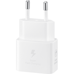 Chargeur maison USB C PD 25W GaN 20% de matériaux recyclés sans câble - Blanc - Samsung