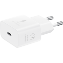 Chargeur maison USB C PD 25W GaN 20% de matériaux recyclés sans câble - Blanc - Samsung