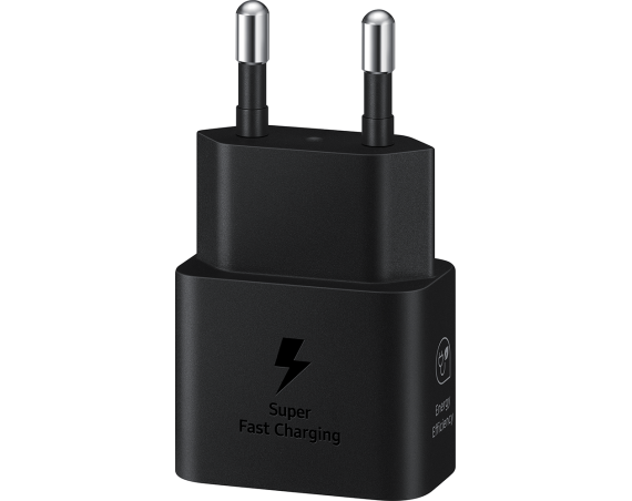 Chargeur maison USB C 25W GaN 20% de matériaux recyclés sans câble - Noir - Samsung