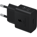 Chargeur maison USB C 25W GaN 20% de matériaux recyclés sans câble - Noir - Samsung