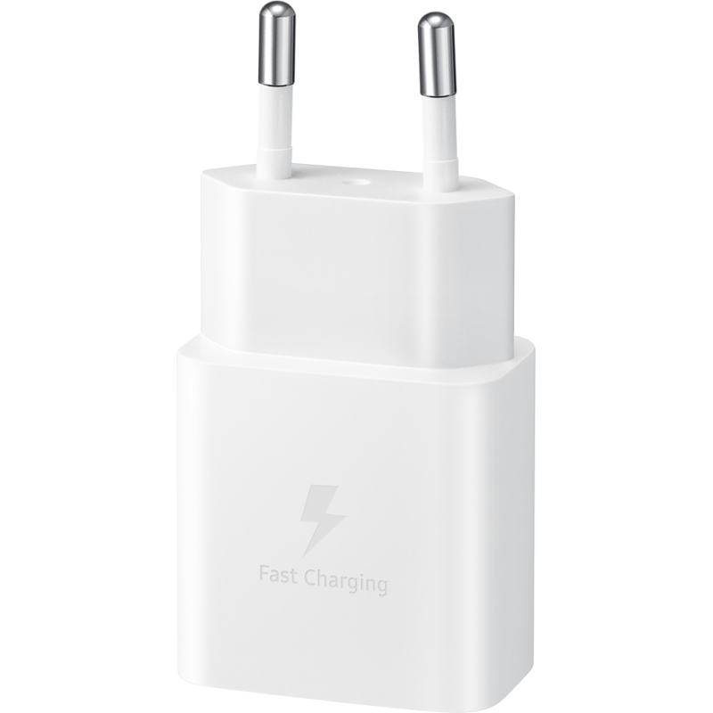Chargeur maison USB C PD 15W Power Delivery - Blanc - Samsung