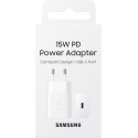 Chargeur maison USB C PD 15W Power Delivery - Blanc - Samsung