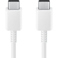 Câble FastCharge pour 25W USB C/USB C 1,8m - Blanc - Samsung
