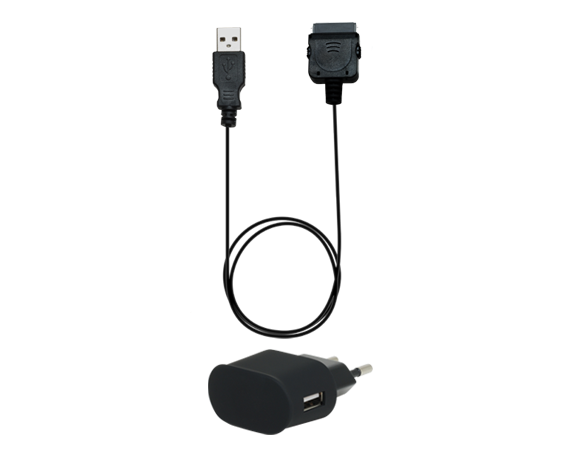 Chargeur maison USB A 1A + Câble USB A/30 PINS Noir Bigben
