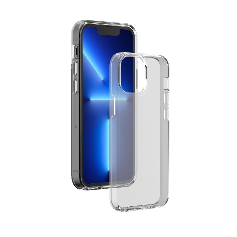 Coque Apple iPhone 13 Pro Max Silisoft souple Transparente Bigben