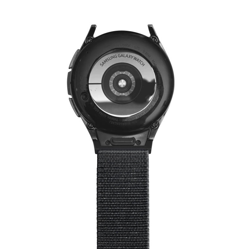 Bracelet boucle alpine orange et noir pour Samsung Galaxy Watch 4, 5 et 6 - Bigben