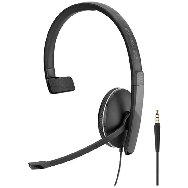 Casque PC Filaire Jack 3.5mm avec micro Stand vidéo Noir Sennheiser