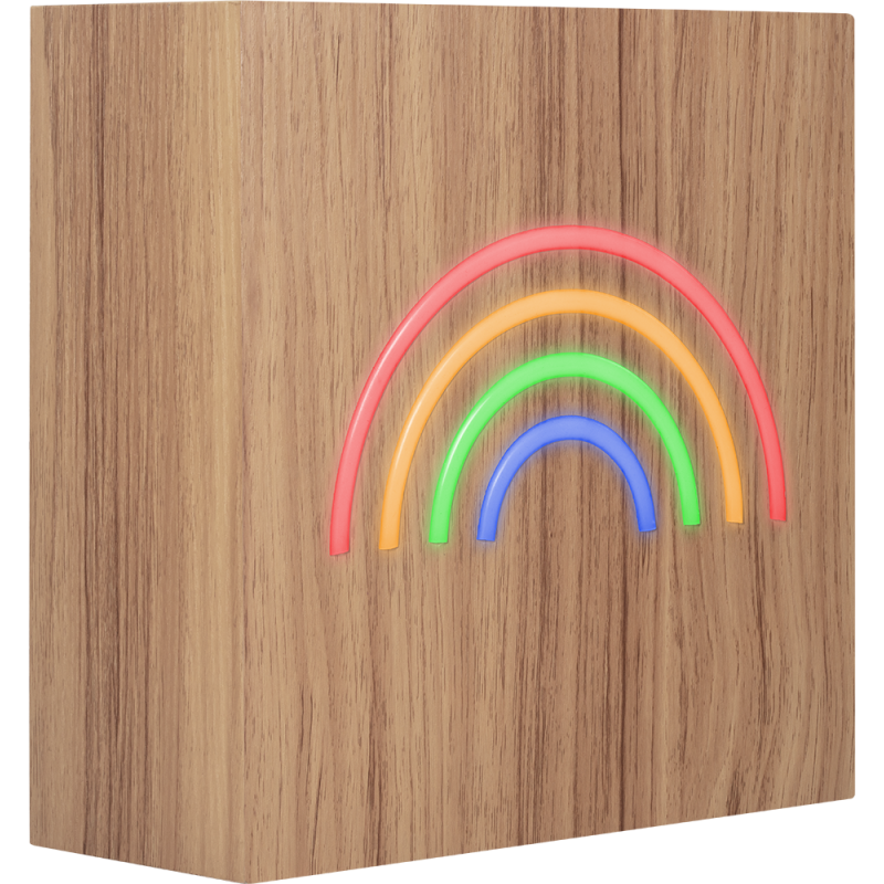 Enceinte Bluetooth® Néon Lumineuse L + Charge induction Rainbow ColorLight