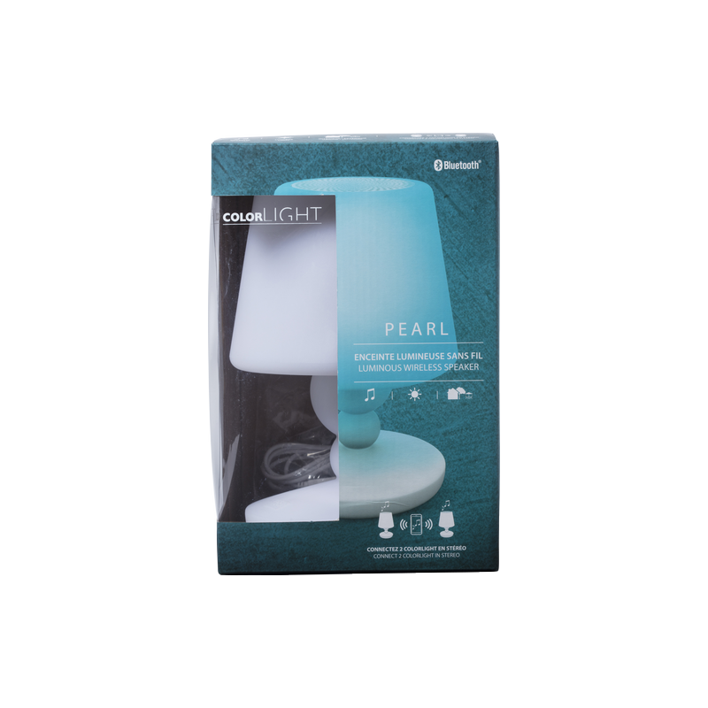 Enceinte lumineuse Bluetooth ColorLight Pearl
