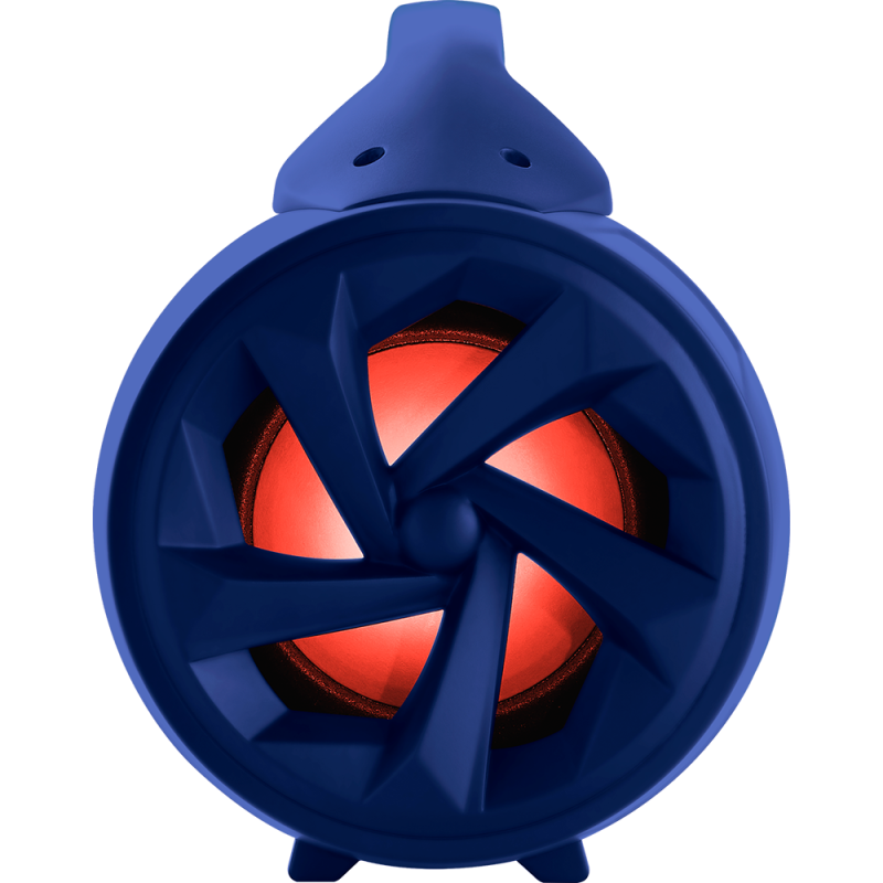 Enceinte Bluetooth® PARTY LITE avec effets lumineux avec micro Bleue Party