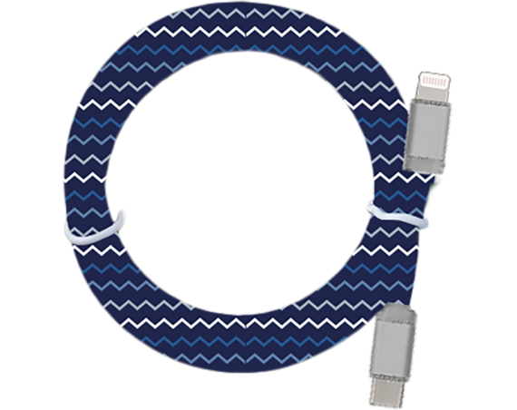 Câble Plat USB C/Lightning...