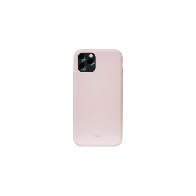 Coque semi-rigide Icon Puro rose pour iPhone 11 Pro