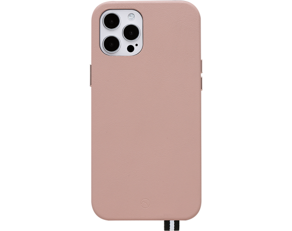 Coque pour iPhone 12 / 12 Pro Elysée en Cuir full covering Rose Artefakt