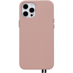 Coque pour iPhone 12 Pro Max Elysée en Cuir Rose Artefakt