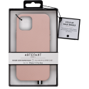 Coque pour iPhone 12 Pro Max Elysée en Cuir Rose Artefakt