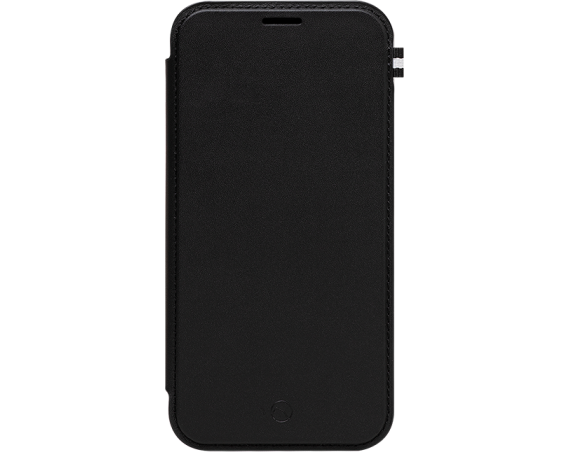Folio en Cuir Elysée Noir pour iPhone 12 / 12 Pro Artefakt