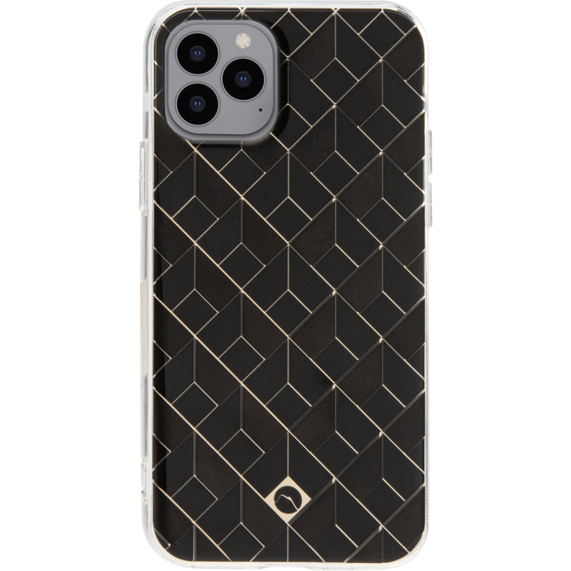 Coque pour iPhone 12 Pro Max Saint Germain avec motifs en 3D Noire Artefakt