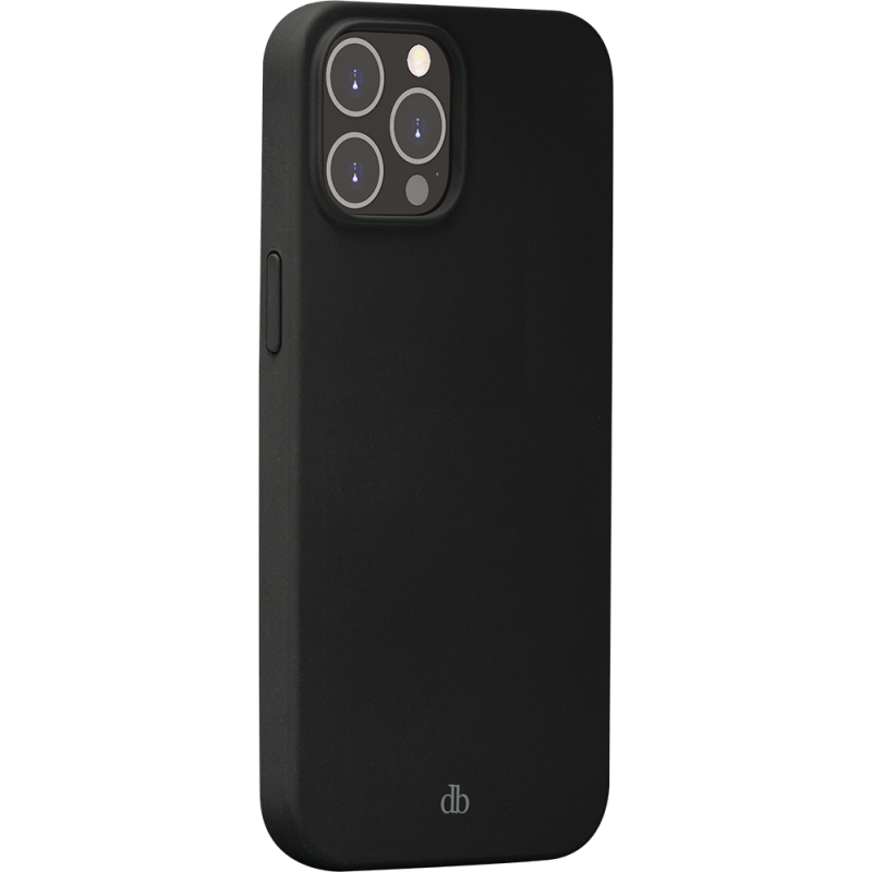 Coque pour iPhone 14 Pro Max Monaco Compatible MagSafe Plastique recyclé Night Black DBramante1928