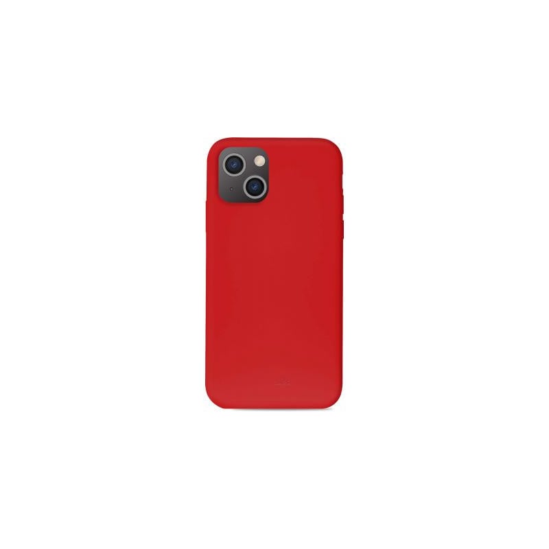 Coque iPhone 13 Silicone Icon Rouge Puro
