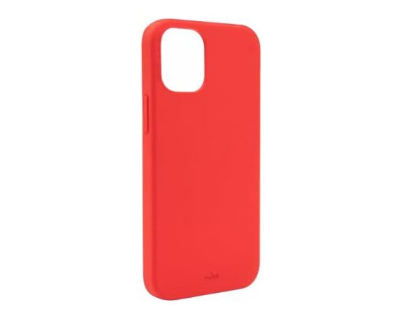 Coque iPhone 12 / 12 Pro Silicone Icon Rouge Puro